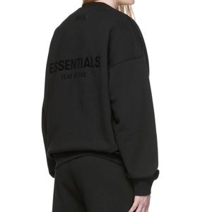 Black Fear of God Crew Neck Sweatshirt Size XS